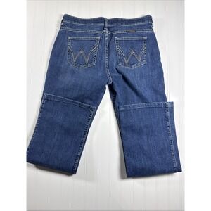 Wrangler Denim Blue Jeans Women's Shiloh No Gap Waistband Size 9/10 X 30 WRS40MO